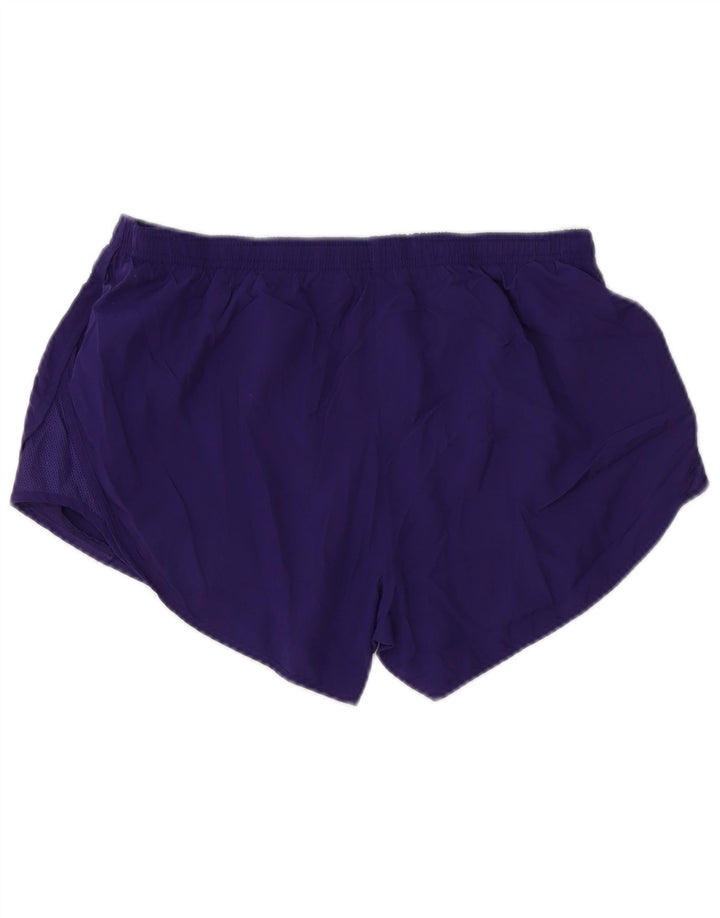 Damskie spodenki sportowe NIKE Dri Fit UK 14, średni fiolet, poliester