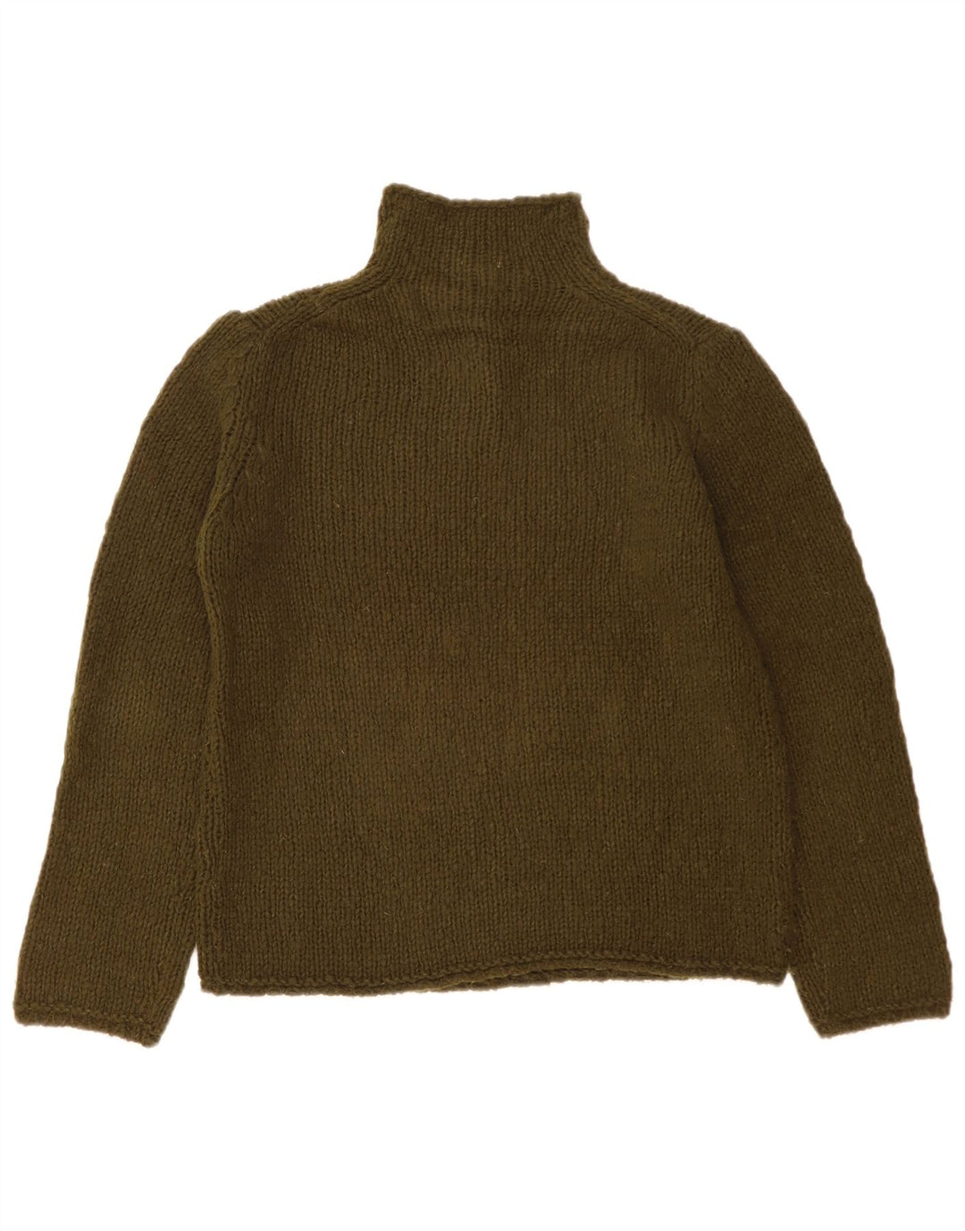 Damski sweter zapinany na guziki Henry Cottons IT 46, duża wełna khaki