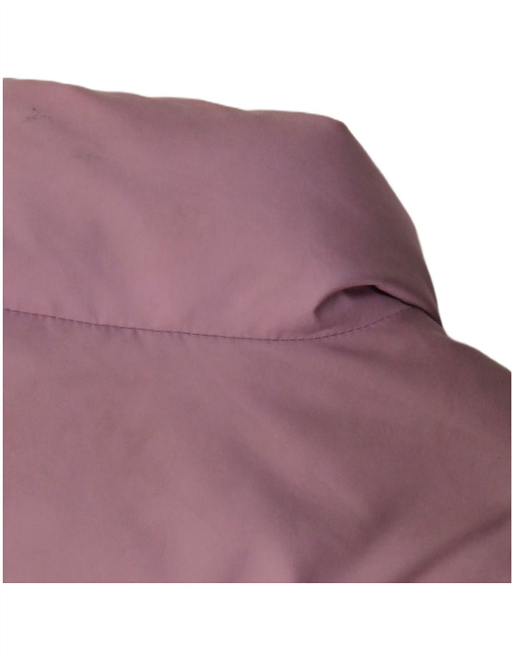THE NORTH FACE Womens Padded Jacket UK 6 XS Purple Polyester