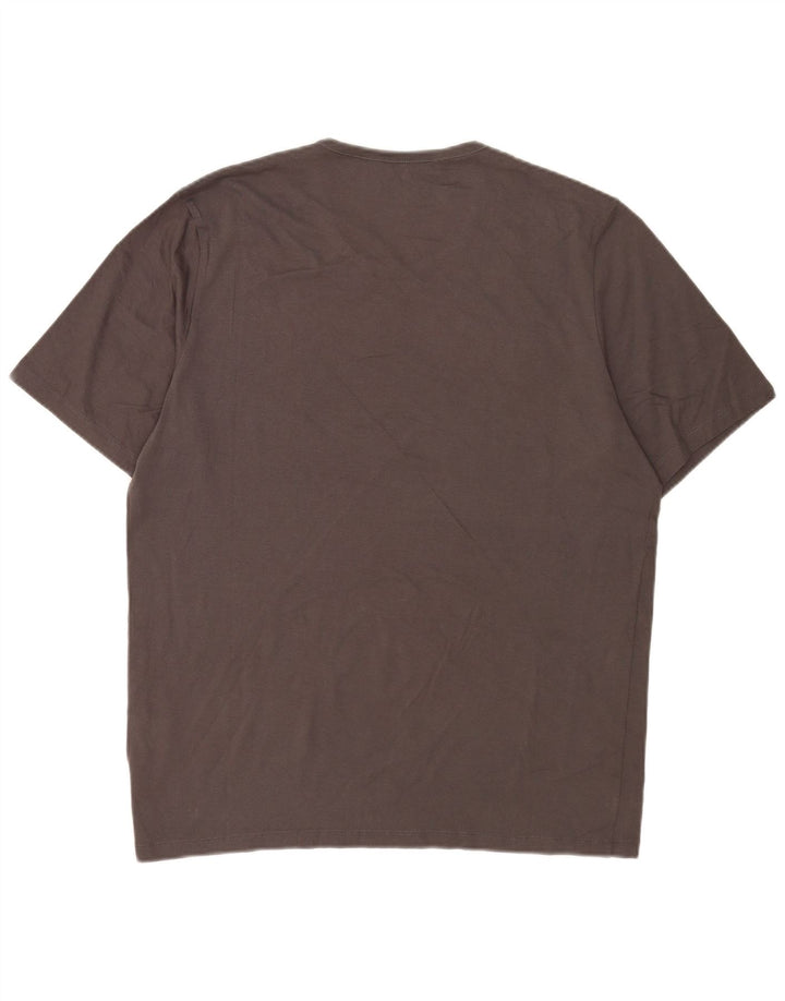 Męska koszulka Hugo Boss Top 2XL Szara bawełna