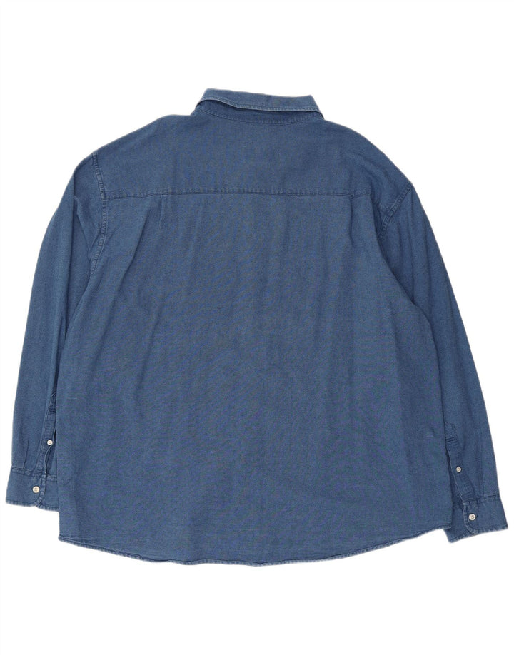 Koszula męska American Eagle 2XL niebieska, bawełniana