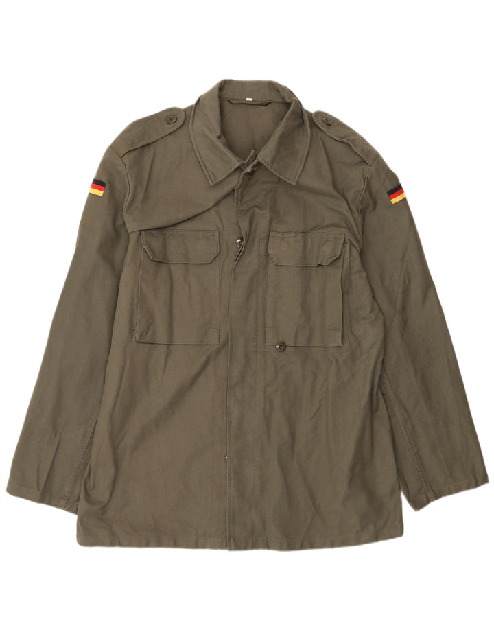 Vintage męska kurtka wojskowa UK 42 XL Khaki