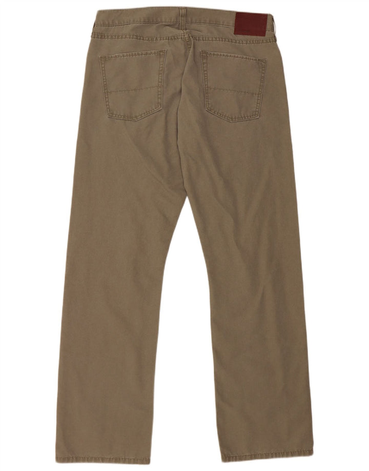 Męskie proste spodnie codzienne Dockers W34 L32 Khaki, bawełna