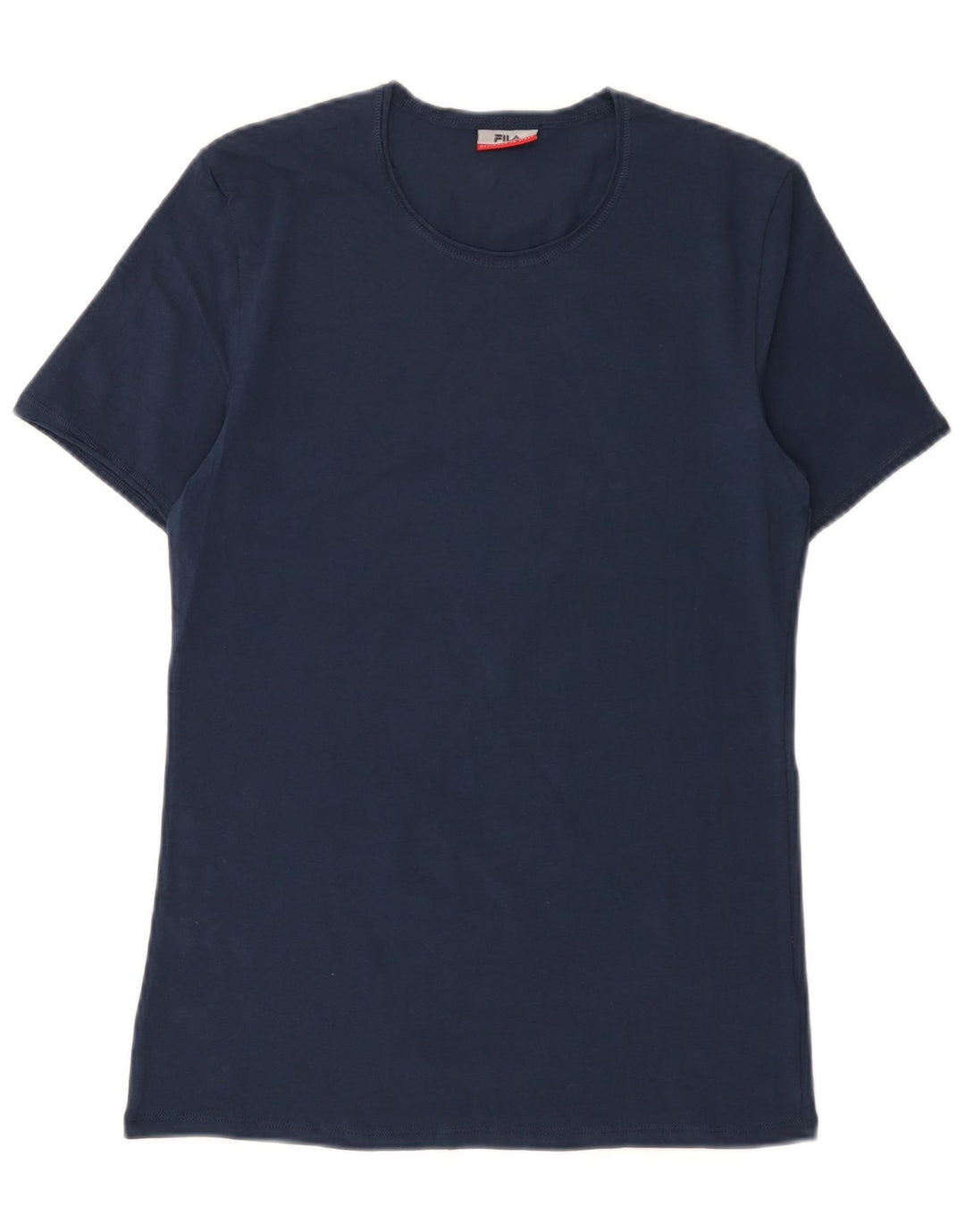 T-shirt męski Fila Top, mały, granatowy, bawełniany