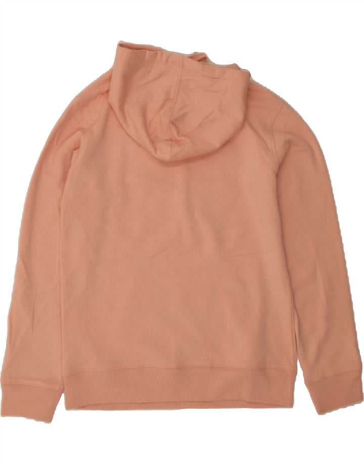 RUSSELL ATHLETIC Womens Graphic Hoodie Jumper US 10 Large Pink Polyester Vintage Russell Athletic and Second-Hand Russell Athletic from Messina Hembry 