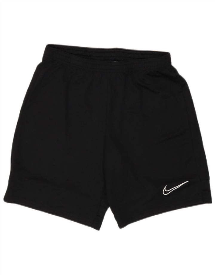 Męskie spodenki sportowe Nike Dri Fit UK 10, małe, czarne, poliestrowe