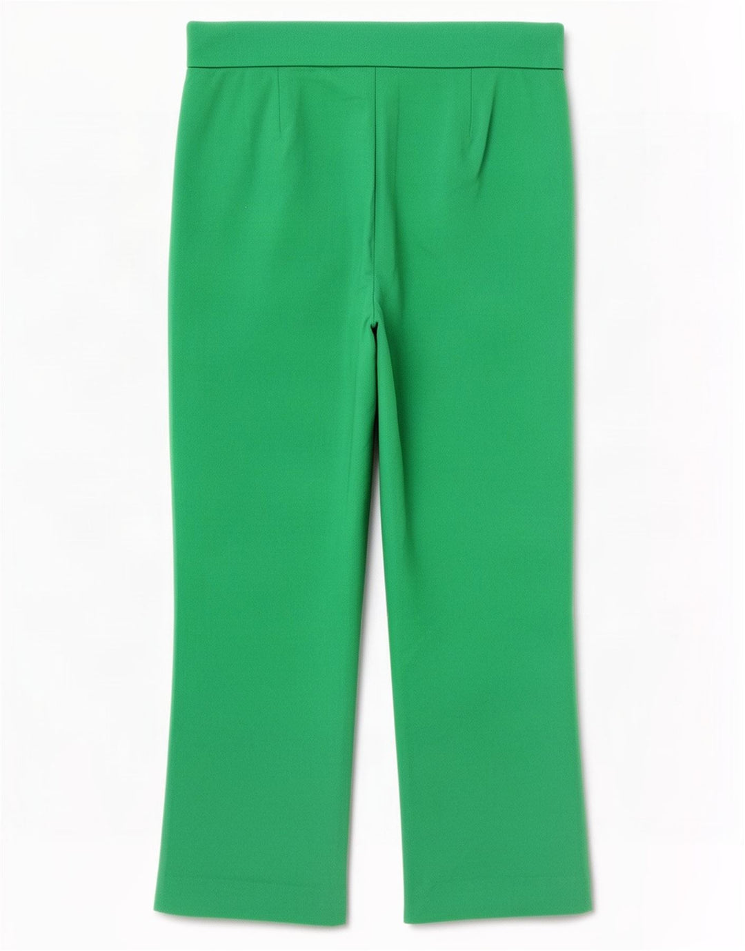 Spodnie damskie Zara Capri małe W26 L22 zielone