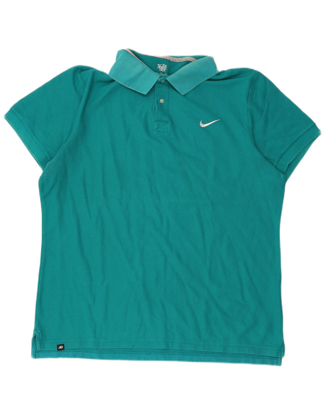 Damska koszulka polo Nike UK 18 XL Turkusowa