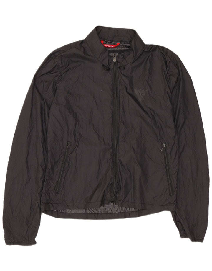 Damska kurtka przeciwdeszczowa Dainese IT 50 XL z czarnego nylonu