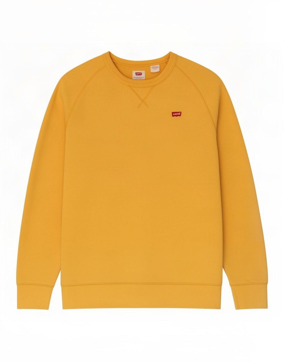 Męska bluza Levi's Sweter, mała, żółta, bawełniana