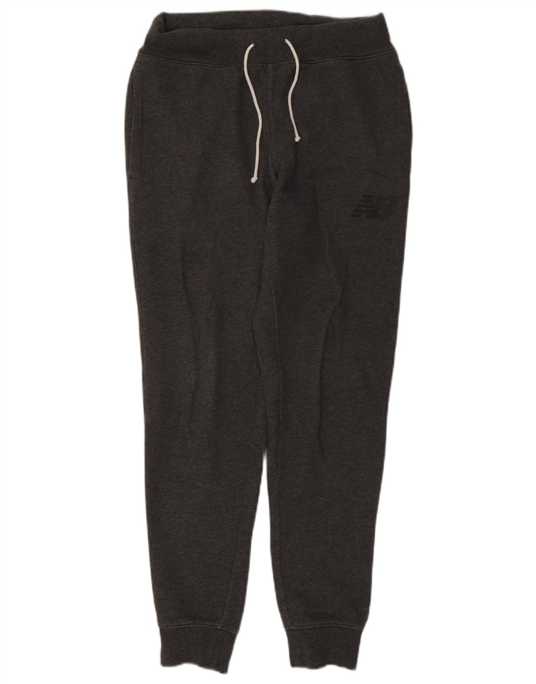 Męskie spodnie dresowe New Balance Joggery w kolorze średniej szarości, bawełniane