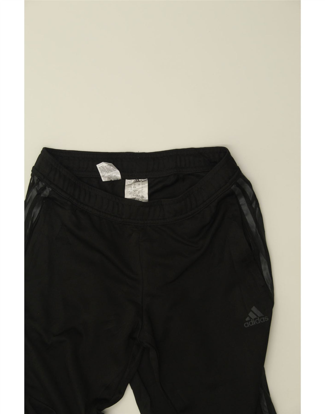 ADIDAS Womens Tracksuit Trousers UK 8/10 Small  Black Polyester Vintage Adidas and Second-Hand Adidas from Messina Hembry 