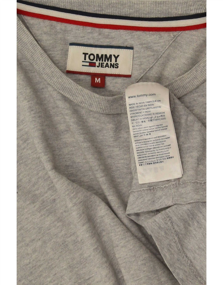 T-shirt męski Tommy Hilfiger Top średnioszary, bawełniany