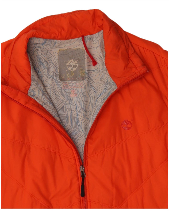Męska ocieplana kurtka TIMBERLAND UK 42 XL, pomarańczowy nylon