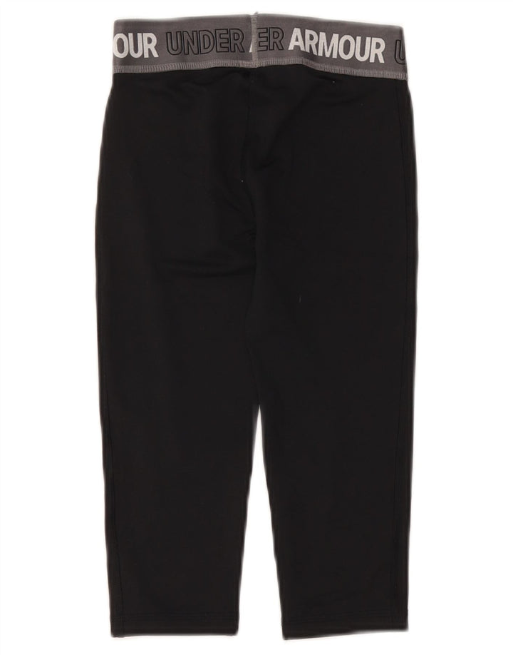 Legginsy dziewczęce UNDER ARMOUR z grafiką, 7-8 lat, czarne