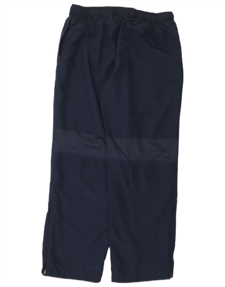 Męskie spodnie dresowe NIKE Dri Fit XL, granatowe, poliestrowe