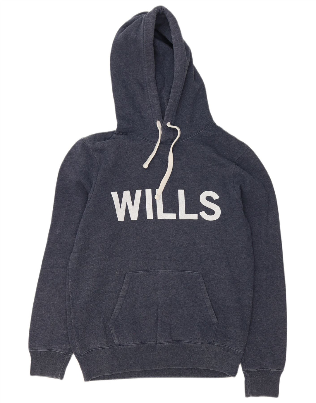 Męski sweter z kapturem i grafiką Jack Wills, średni granatowy, bawełniany