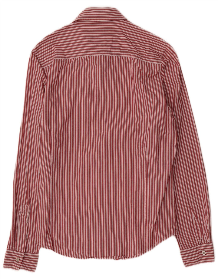 Koszula męska Calvin Klein Jeans Slim Fit, bawełniana w średnie czerwone paski