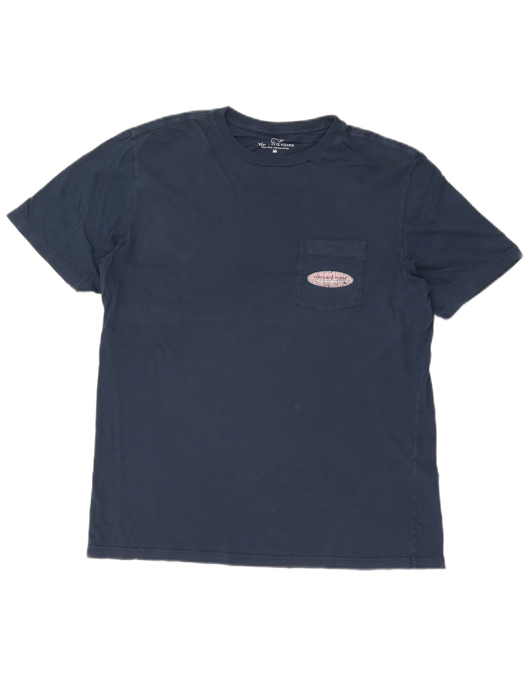 Męska koszulka z grafiką Vineyard Vines, średnia, granatowa bawełna