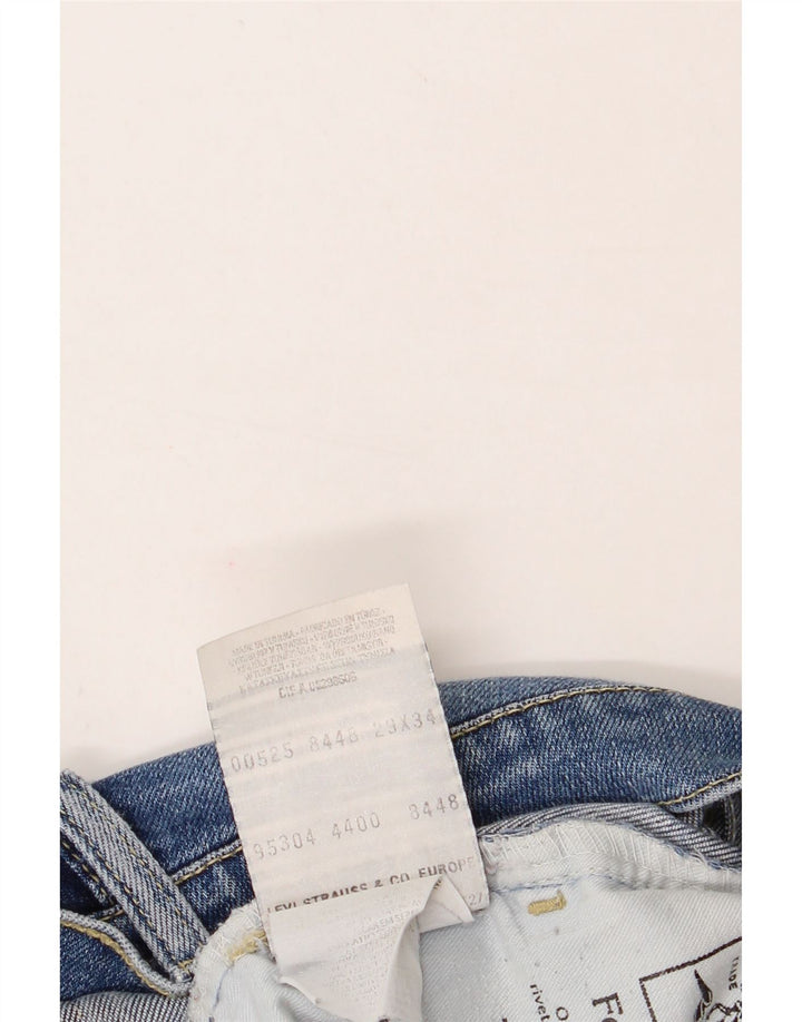 LEVI'S Womens Slim Jeans W29 L31 Blue Cotton Vintage Levi's and Second-Hand Levi's from Messina Hembry 