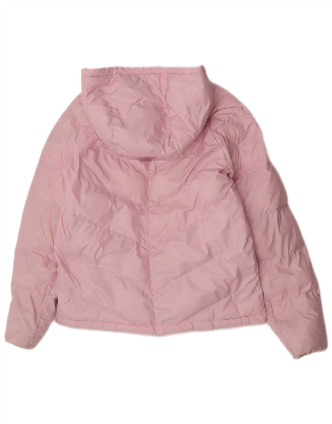 Wyściełana kurtka dziewczęca z kapturem i kapturem Nike 13-14 lat XL, różowa, poliestrowa