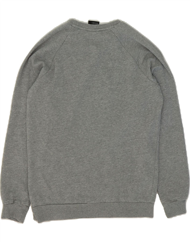 UNDER ARMOUR Womens Oversized Sweatshirt Jumper UK 10 Small Grey Cotton Vintage Under Armour and Second-Hand Under Armour from Messina Hembry 