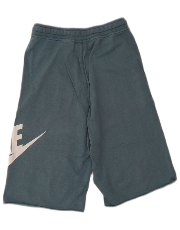 Chłopięce spodenki sportowe Nike z grafiką, 13-14 lat, XL, niebieskie, bawełniane
