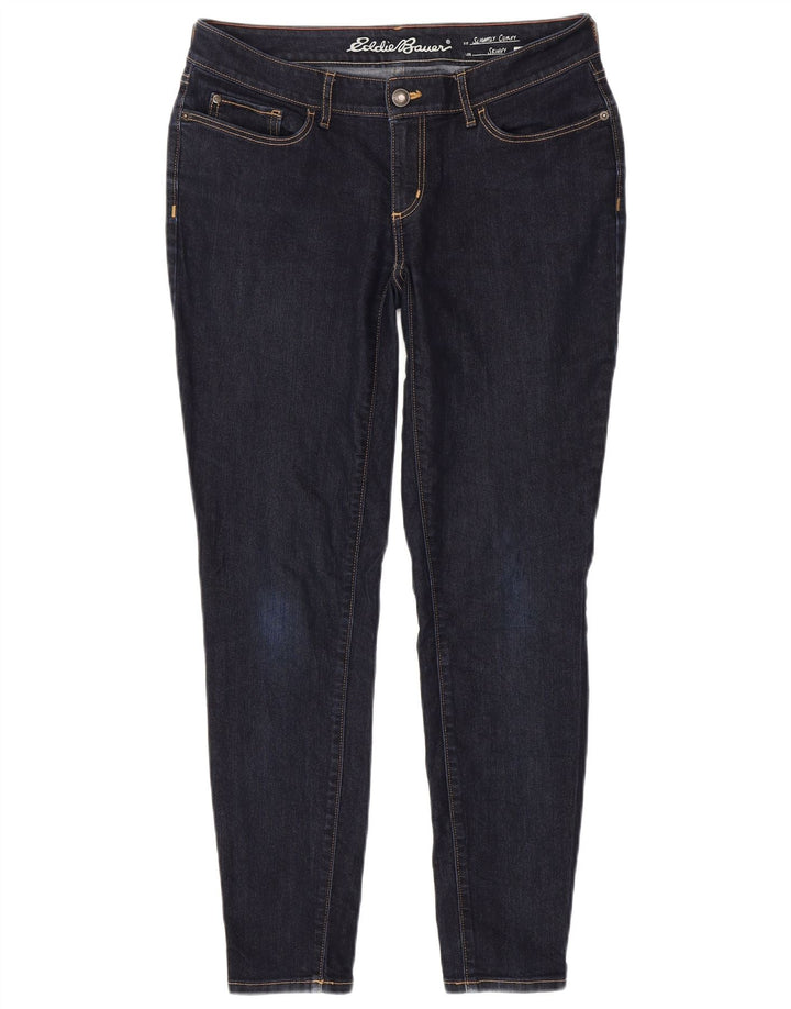 Damskie jeansy skinny Eddie Bauer US 6 Medium W32 L29 Granatowe