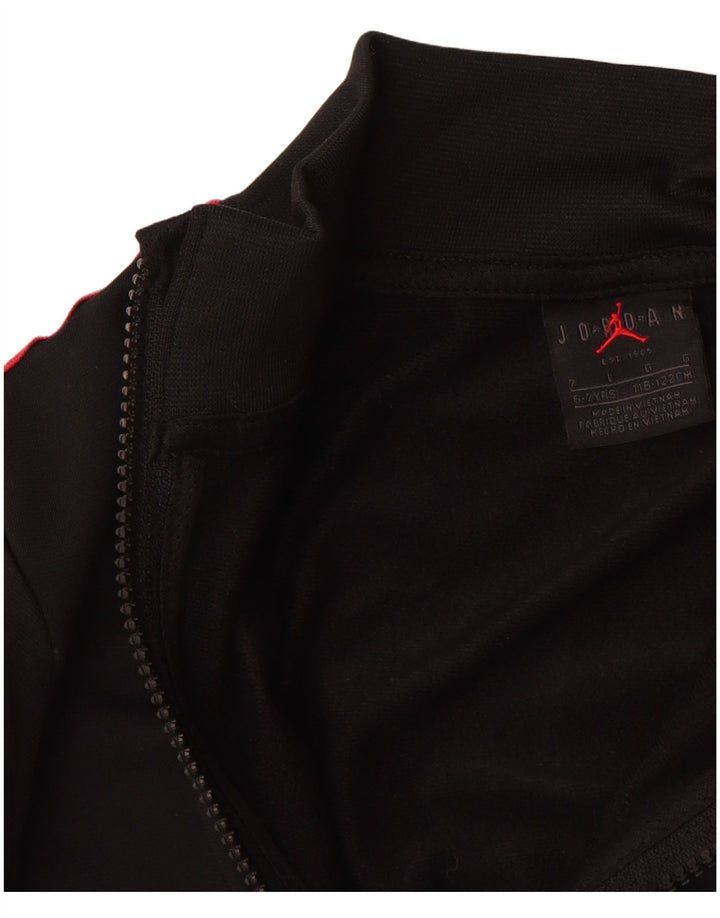 Chłopięca bluza dresowa JORDAN z grafiką, 6-7 lat, czarna