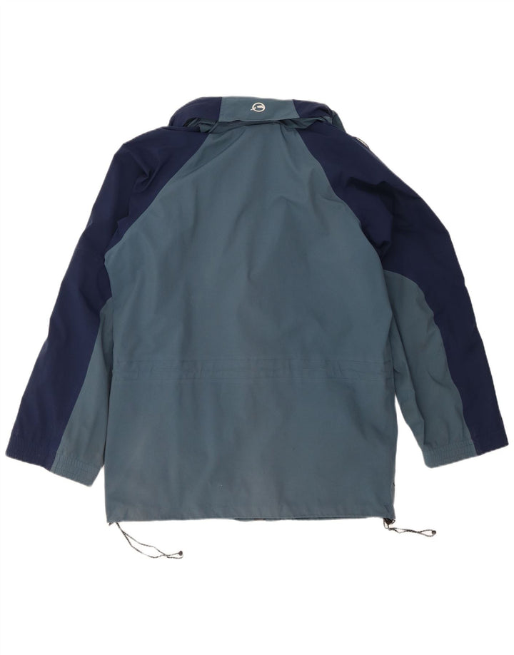 Męska kurtka przeciwdeszczowa z kapturem Sprayway UK 38, średni granatowy blok kolorów