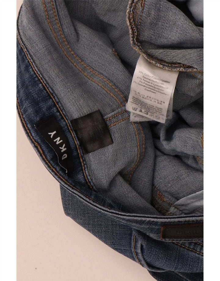 Dkny Damskie Obcisłe Dżinsy W29 L27 Niebieskie Bawełniane