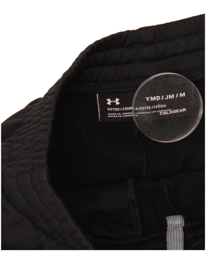 Spodnie dresowe Under Armour dziewczęce Joggery 9-10 lat, średnie czarne