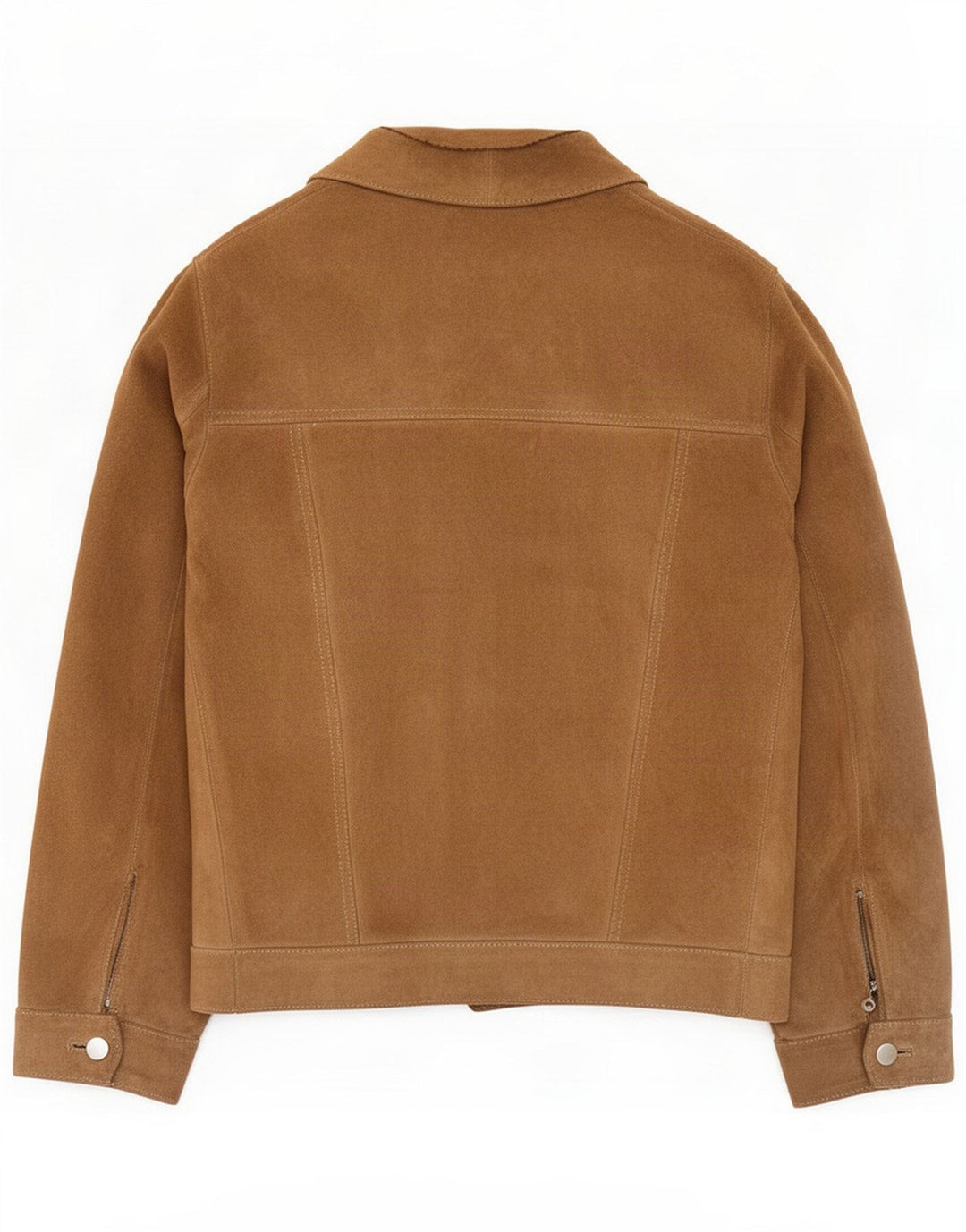 Męska kurtka zamszowa vintage IT 46 Small Brown