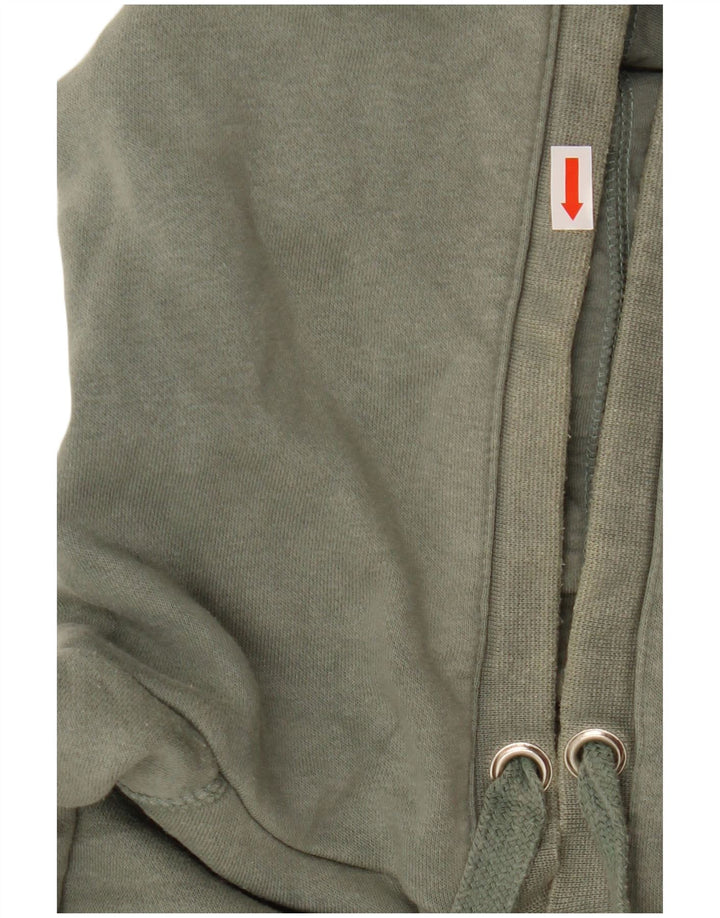 Damski sweter z kapturem HURLEY UK 14, średni zielony, bawełniany