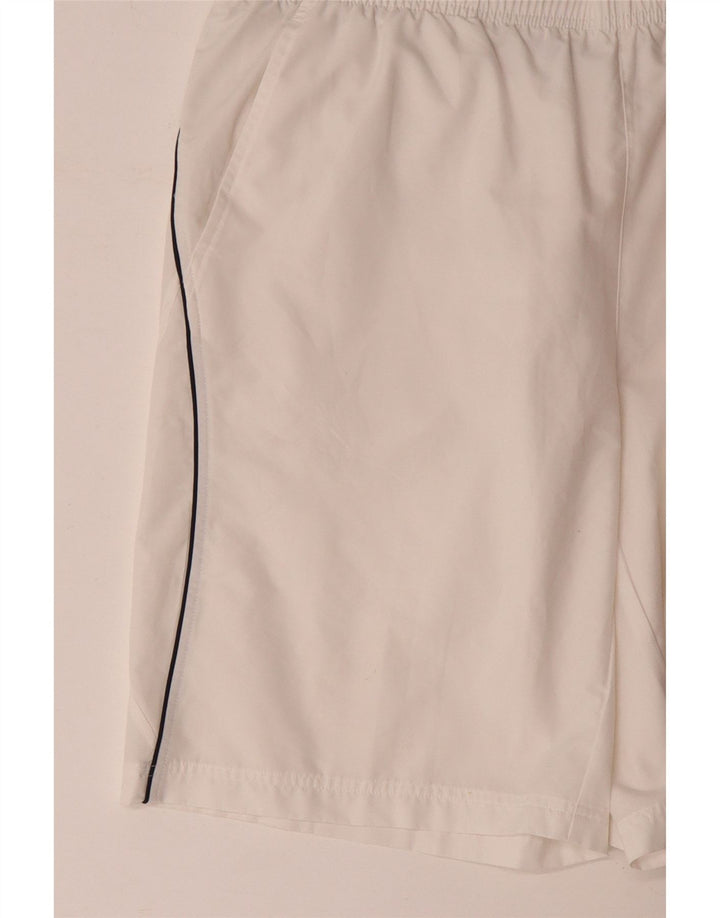 Męskie spodenki sportowe Nike, duże, białe, poliestrowe