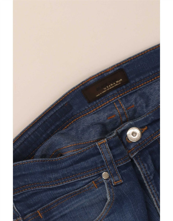 Męskie jeansy Zara Slim EU 40 Medium W31 L31 Niebieskie