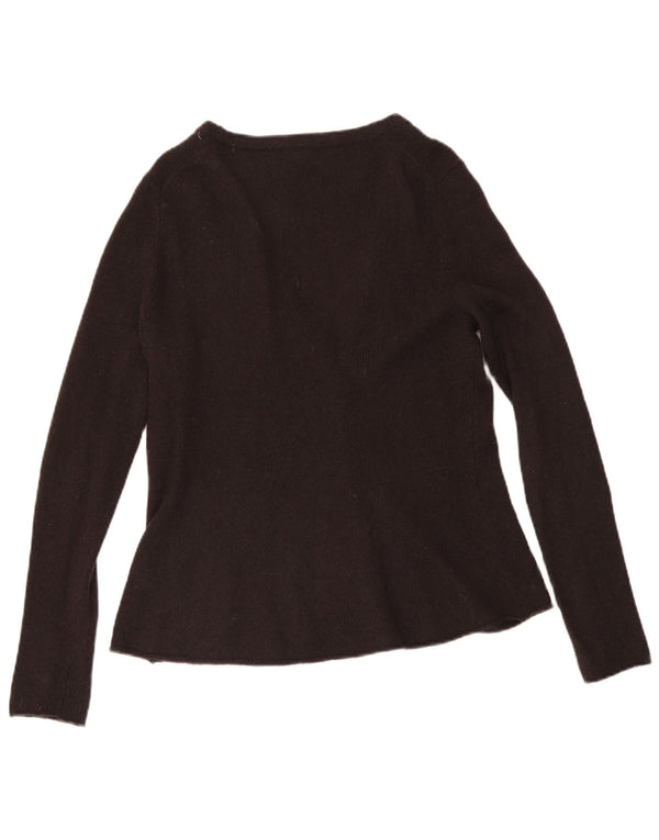 Sweter damski Hobbs, UK 14, średni brąz, wełna owcza