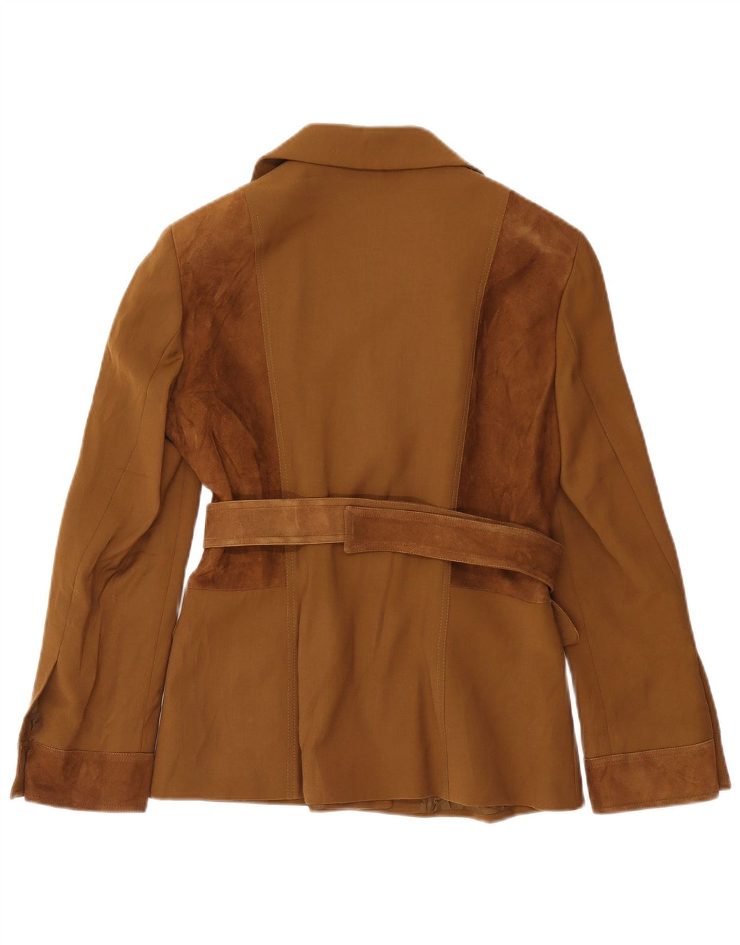 Damska marynarka Paola Antonini UK 16, duża, brązowa wełna