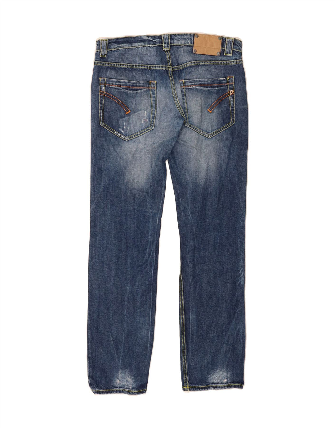 DONDUP Womens Straight Jeans W30 L30 Blue Cotton Vintage Dondup and Second-Hand Dondup from Messina Hembry 