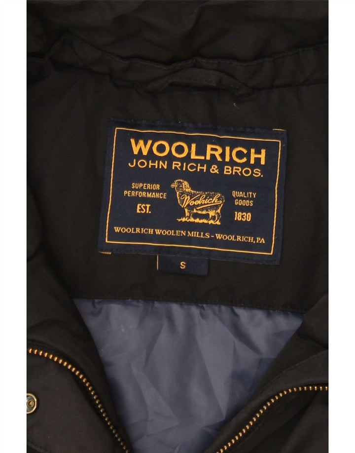 Damski płaszcz ocieplany Woolrich UK 10 Small Black