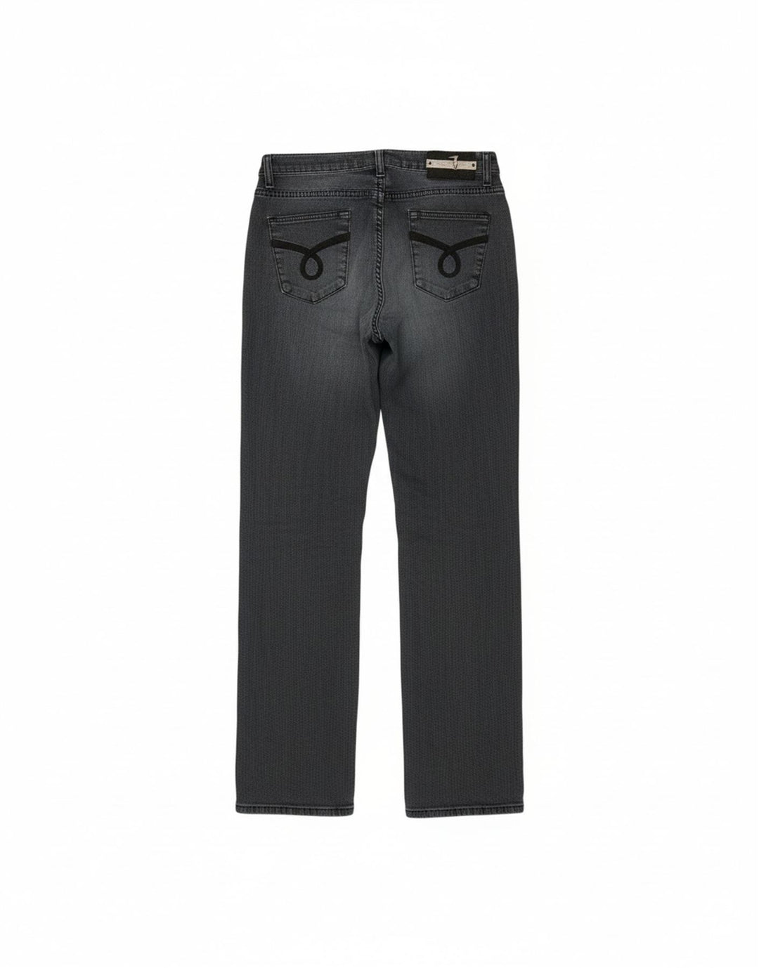 TRUSSARDI Womens Straight Jeans W29 L32 Navy Blue