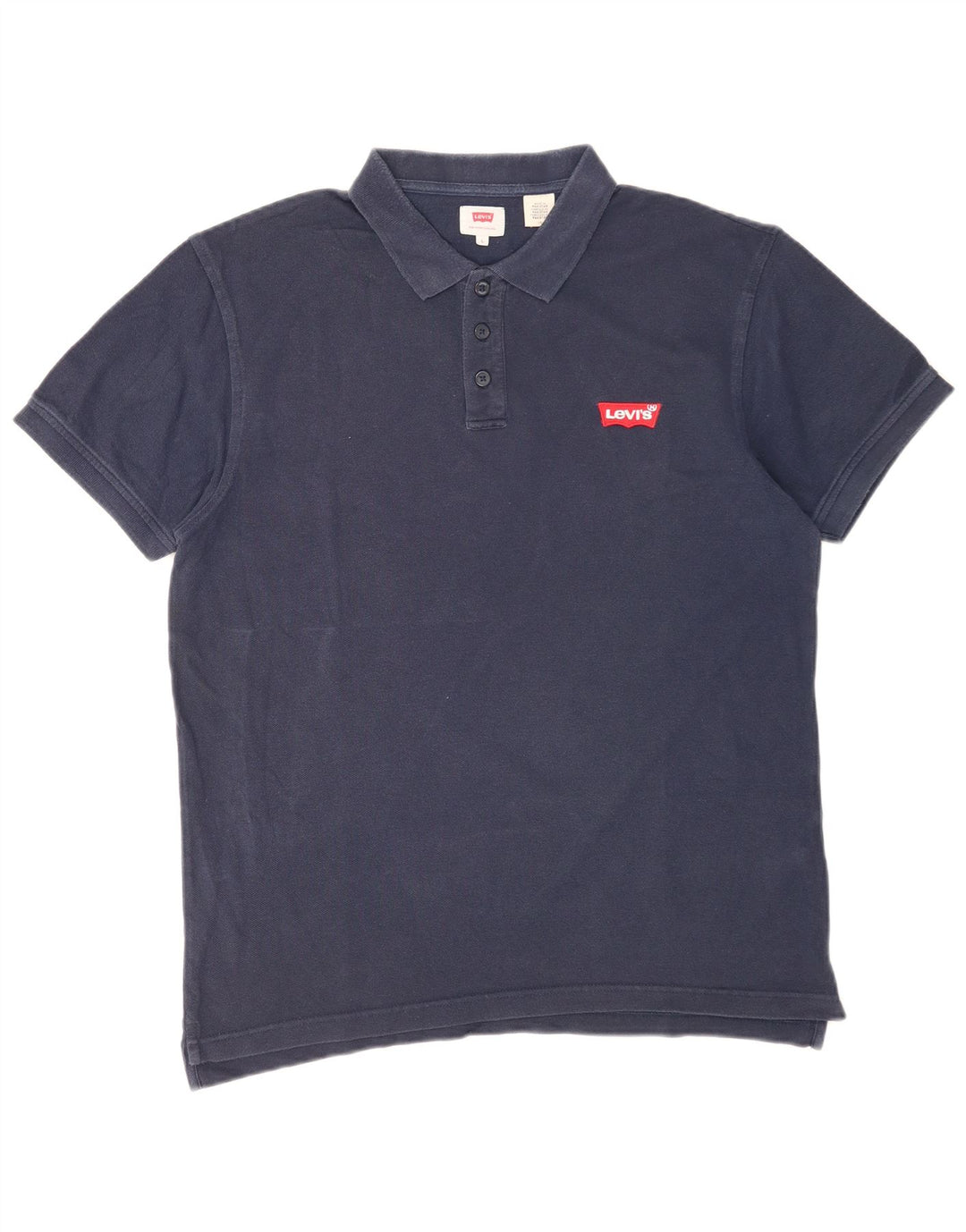 Męska koszulka polo Levi's, duża, granatowa, bawełniana