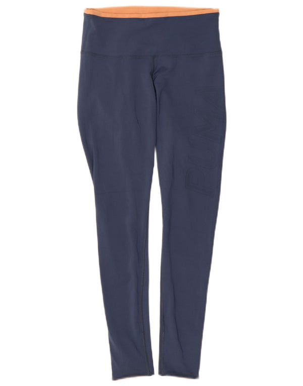 Damskie legginsy z grafiką PUMA UK 4 XS granatowe