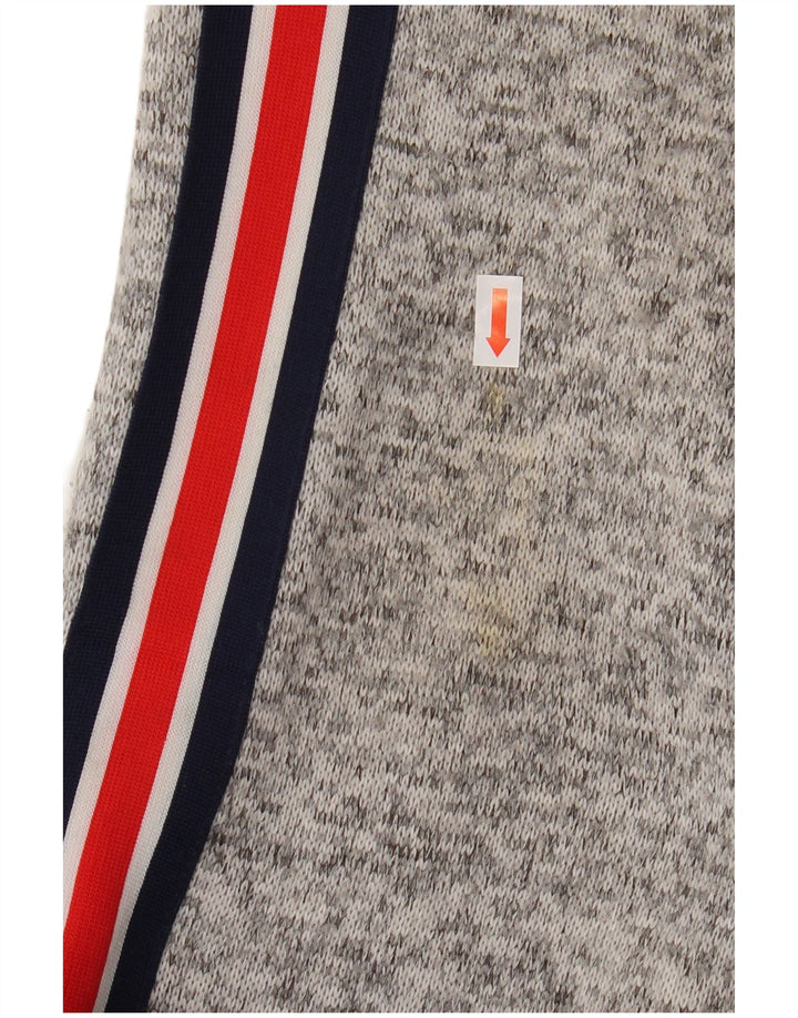 SUPERDRY Męska ocieplana kurtka z kapturem UK 44 2XL Czerwony poliester w blokach kolorów