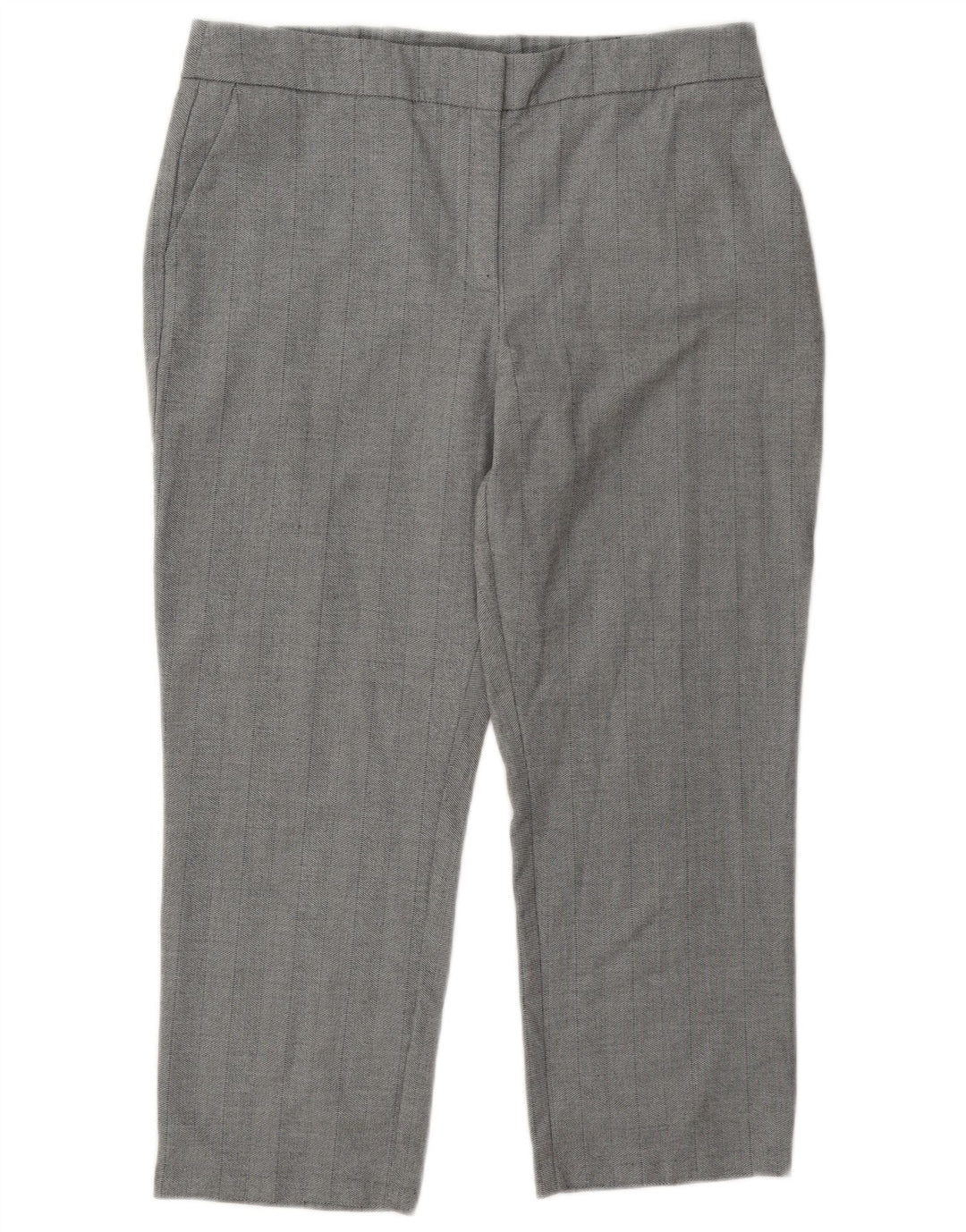 Marks & Spencer Krótkie spodnie damskie UK 14 Large W34 L24 Szary poliester