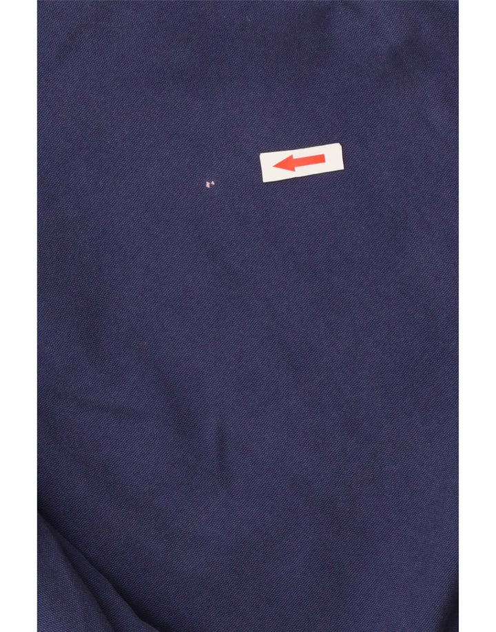 Crew Clothing Męska koszula pulowerowa, duża, granatowa, bawełniana