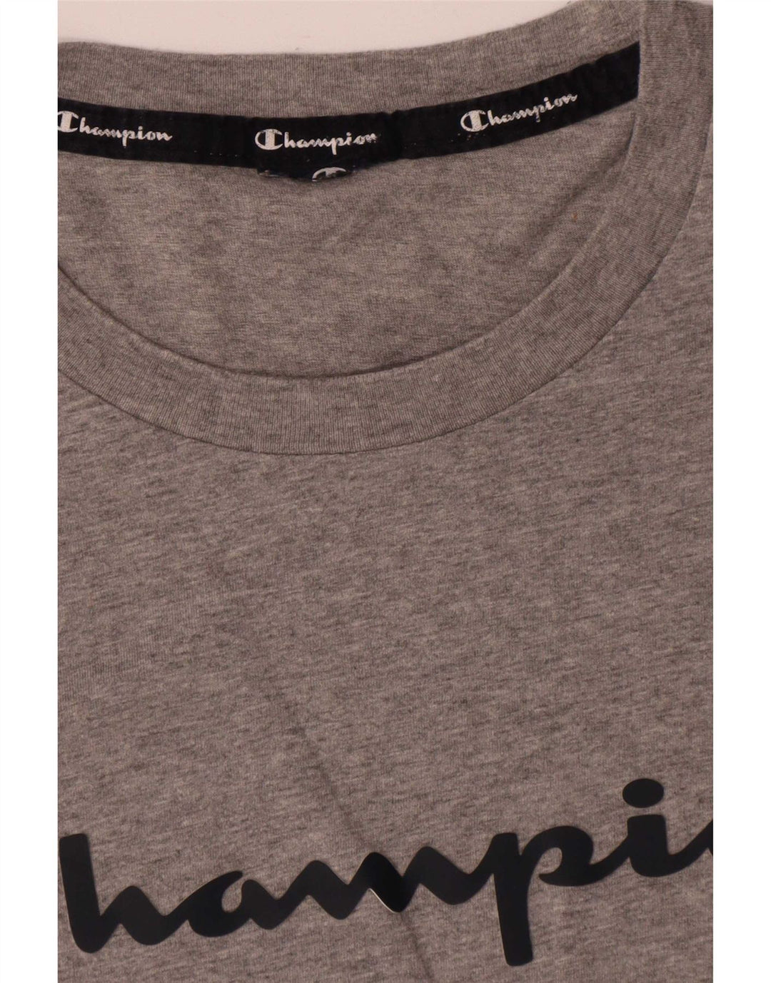 Męski T-shirt Champion z grafiką, średni szary
