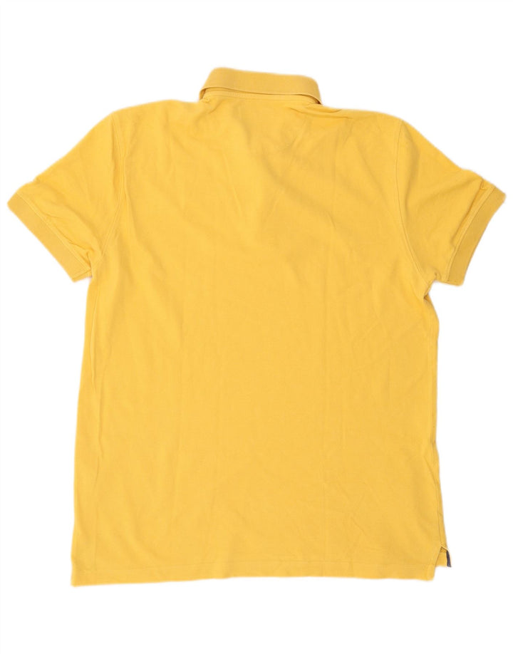 Męska koszulka polo Massimo Dutti, duża, żółta
