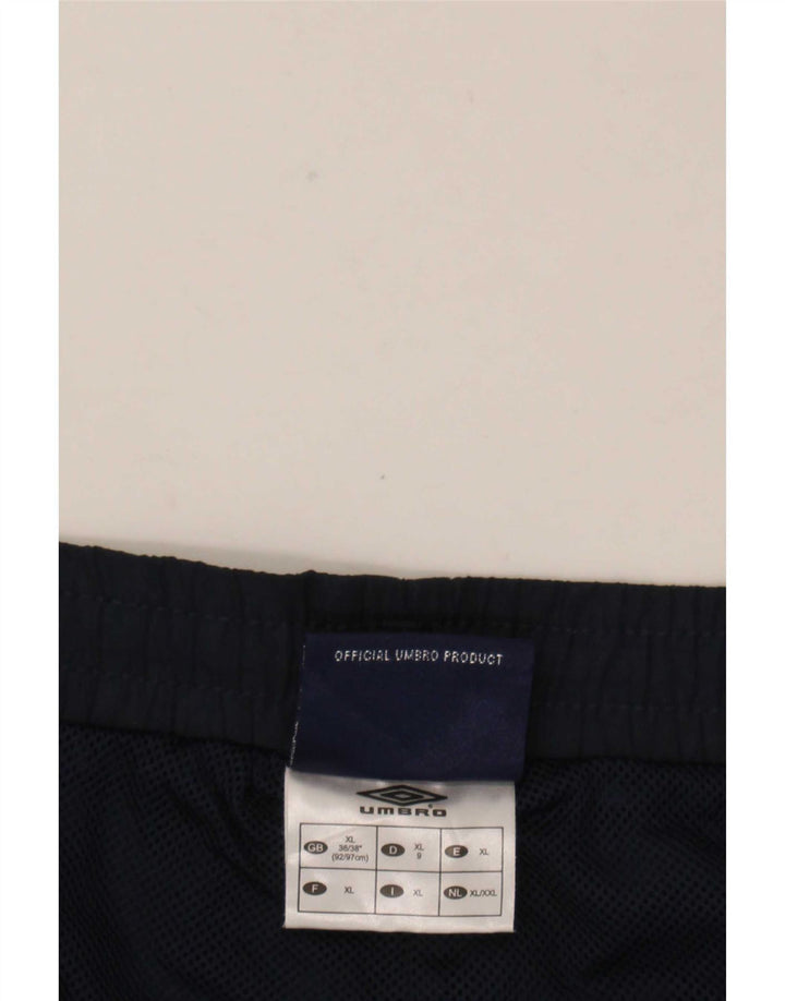 Męskie spodenki sportowe Umbro Graphic Bermudy XL granatowe, poliestrowe