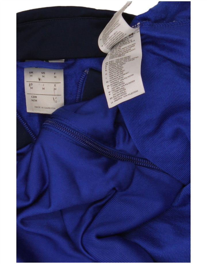 Męska bluza dresowa Adidas, średnia niebieska, poliester